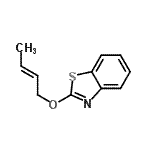 CAS#: 79714-84-4, 2-[(2E)-2-Buten-1-yloxy]-1,3-benzothiazole