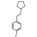 CAS#: 797752-67-1, 1-(2-Cyclopentylethyl)-4-fluorobenzene