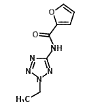 CAS 登录号：797767-71-6， N-(2-乙基-2H-四唑-5-基)-2-糠酰胺