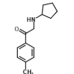 CAS 登录号：797769-50-7， 2-(环戊基氨基)-1-(4-甲基苯基)乙酮