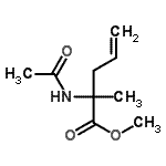 CAS#: 797784-80-6, Methyl 2-acetamido-2-methyl-4-pentenoate