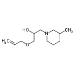 CAS#: 797789-28-7, 1-(Allyloxy)-3-(3-methyl-1-piperidinyl)-2-propanol