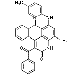 CAS#: 79828-42-5, 1-Benzoyl-4-Methyl-6-[(4-Methylphenyl)Amino]-3H-Dibenz[F,Ij]Isoquinoline-2,7-Dione