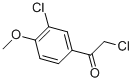 CAS 登录号：79881-25-7， 2-氯-1-(3-氯-4-甲氧基苯基)乙酮