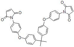 CAS 登录号：79922-55-7， 2,2-二(4-(4-马来酰亚胺苯氧基)苯基)丙烷