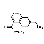 CAS 登录号：799240-51-0， 甲基2-乙基-1,2,3,4-四氢-5-异喹啉羧酸酯
