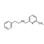 CAS#: 799260-11-0, N-[(6-Methyl-2-pyridinyl)methyl]-2-phenylethanamine