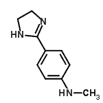 CAS#: 799292-23-2, 4-(4,5-dihydro-1H-imidazol-2-yl)-N-methyl-aniline