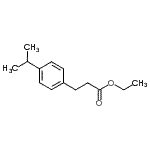 CAS 登录号：79942-37-3， 乙基3-(4-异丙基苯基)丙酸酯
