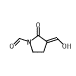 CAS#: 79961-90-3, (3E)-3-(Hydroxymethylene)-2-oxo-1-pyrrolidinecarbaldehyde