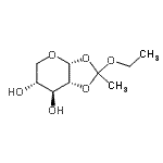 CAS#: 799794-98-2, 1,2-O-(1-Ethoxyethylidene)-alpha-D-xylopyranose