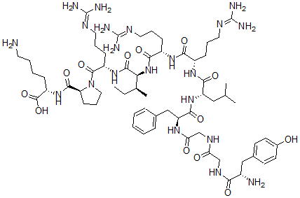 CAS 登录号：79985-34-5， 强啡肽(1-11)