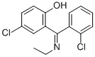 CAS#: 80018-07-1, 2-(Ethylimino-(2-Chlorophenyl)Methyl)-4-Chlorophenol