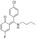 CAS#: 80018-42-4, (6E)-6-[Butylamino-(4-Chlorophenyl)Methylidene]-4-Fluoro-Cyclohexa-2,4-Dien-1-One