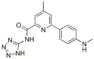 CAS 登录号：80021-12-1， N-(1H-四唑-5-基)-4-甲基-6-(4-(甲基氨基)苯基)-2-吡啶甲酰胺