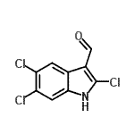 CAS#: 800400-47-9, 2,5,6-Trichloro-1H-indole-3-carbaldehyde