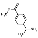 CAS 登录号：80051-07-6， 甲基4-(1-氨基乙基)苯甲酸酯