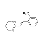 CAS#: 801195-65-3, 2-[(E)-2-(2-Methylphenyl)vinyl]-1,4,5,6-tetrahydropyrimidine