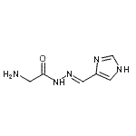 CAS 登录号：801198-81-2， 2-氨基-N'-[(E)-1H-咪唑-4-基亚甲基]乙酰肼