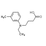 CAS#: 801306-52-5, 4-[Ethyl(3-methylphenyl)amino]butanoic acid