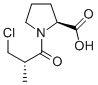 CAS 登录号：80141-53-3， 1-((S)-3-氯-2-甲基丙酰基)-L-脯氨酸
