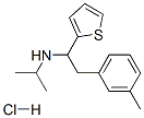 CAS#: 80154-85-4, N-[2-(3-Methylphenyl)-1-Thiophen-2-Yl-Ethyl]Propan-2-Amine Hydrochloride
