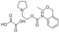 CAS 登录号：80171-57-9， 2-(1-吡咯烷基)乙基 2-(乙氧基甲基)苯胺基甲酸酯草酸盐(1:1)