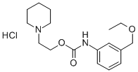CAS 登录号：80171-74-0， 3-(乙氧基甲基)苯胺基甲酸 2-哌啶乙基酯盐酸盐