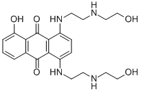 CAS 登录号：80189-44-2， 1-羟基-5,8-二(2-((2-羟基乙基)氨基)乙胺)-9,10-蒽二酮