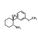 CAS 登录号：802000-71-1， (1R,2R)-2-(3-甲氧基苯基)-2-甲基环己烷胺
