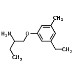 CAS 登录号：802039-46-9， 1-(3-乙基-5-甲基苯氧基)-2-丁胺