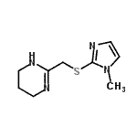CAS#: 802046-04-4, 2-{[(1-Methyl-1H-imidazol-2-yl)sulfanyl]methyl}-1,4,5,6-tetrahydropyrimidine