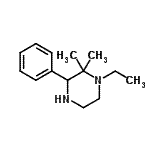 CAS#: 802254-39-3, 1-Ethyl-2,2-dimethyl-3-phenylpiperazine