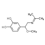 CAS 登录号：802261-67-2， 4-[2-(异亚丙基氨基)-1-甲氧基乙基]-1,2-苯二酚