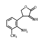 CAS#: 802306-24-7, 4-(2-Amino-3-methylphenyl)-3-iminodihydro-2(3H)-furanone