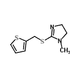 CAS#: 802307-32-0, 1-Methyl-2-[(2-thienylmethyl)sulfanyl]-4,5-dihydro-1H-imidazole
