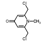 CAS#: 802311-39-3, 2,6-Bis(chloromethyl)-1-methyl-4(1H)-pyridinone