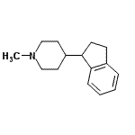 CAS#: 802315-94-2, 4-(2,3-Dihydro-1H-inden-1-yl)-1-methylpiperidine