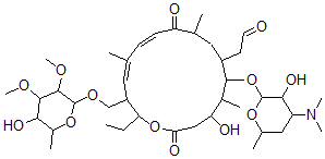 CAS 登录号：80241-24-3， Demycarosyltylosin
