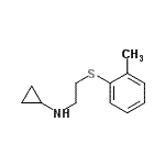 CAS#: 802554-38-7, N-{2-[(2-Methylphenyl)sulfanyl]ethyl}cyclopropanamine