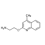 CAS#: 802570-92-9, 2-[(4-Methyl-2-quinolinyl)oxy]ethanamine