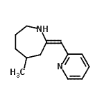 CAS#: 802571-83-1, (2E)-4-Methyl-2-(2-pyridinylmethylene)azepane