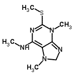 CAS#: 802598-29-4, N,3,7-Trimethyl-2-(methylsulfanyl)-7,8-dihydro-3H-purin-6-amine