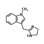 CAS#: 802618-76-4, 3-(4,5-Dihydro-1H-imidazol-2-ylmethyl)-1-methyl-1H-indole