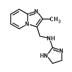 CAS#: 802621-21-2, N-[(2-Methylimidazo[1,2-a]pyridin-3-yl)methyl]-4,5-dihydro-1H-imidazol-2-amine