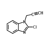 CAS#: 80276-19-3, 2-Chloro-1-(2-propyn-1-yl)-1H-benzimidazole