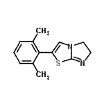 CAS 登录号：802887-45-2， 2-(2,6-二甲基苯基)-5,6-二氢咪唑并[2,1-b][1,3]噻唑