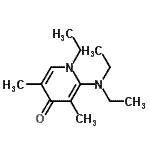 CAS#: 802888-76-2, 2-(Diethylamino)-1-ethyl-3,5-dimethyl-4(1H)-pyridinone