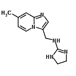 CAS#: 802901-66-2, N-[(7-Methylimidazo[1,2-a]pyridin-3-yl)methyl]-4,5-dihydro-1H-imidazol-2-amine
