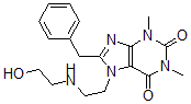 CAS 登录号：80296-66-8， 8-苄基-7-(2-((2-羟基乙基)氨基)乙基)茶碱